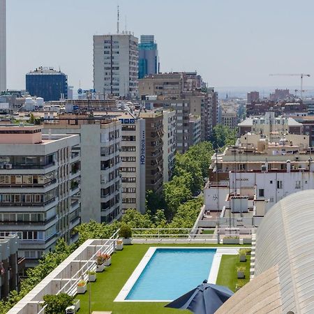 Apartament Charming Eurobuilding Skyline Madryt Zewnętrze zdjęcie