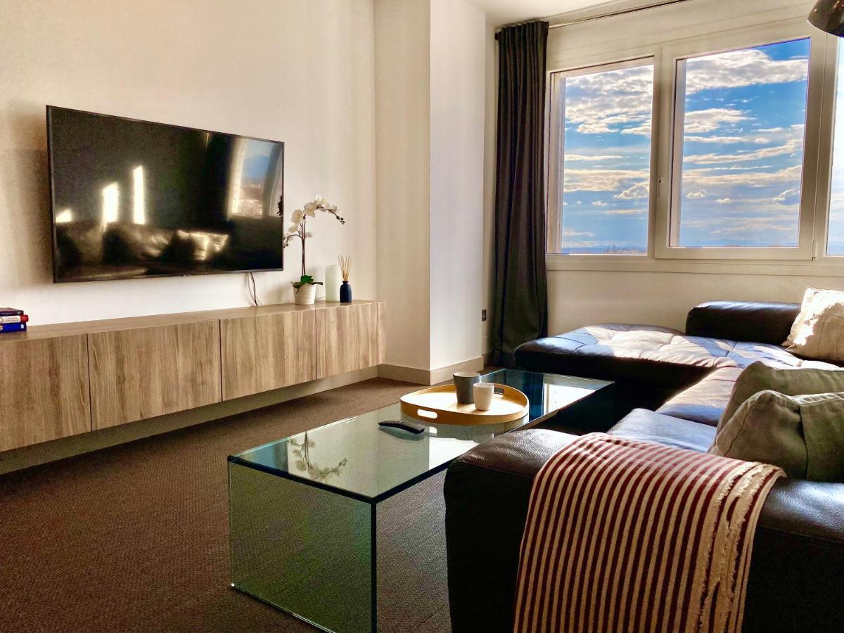 Apartament Charming Eurobuilding Skyline Madryt Zewnętrze zdjęcie