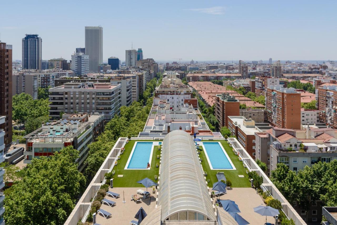 Apartament Charming Eurobuilding Skyline Madryt Zewnętrze zdjęcie